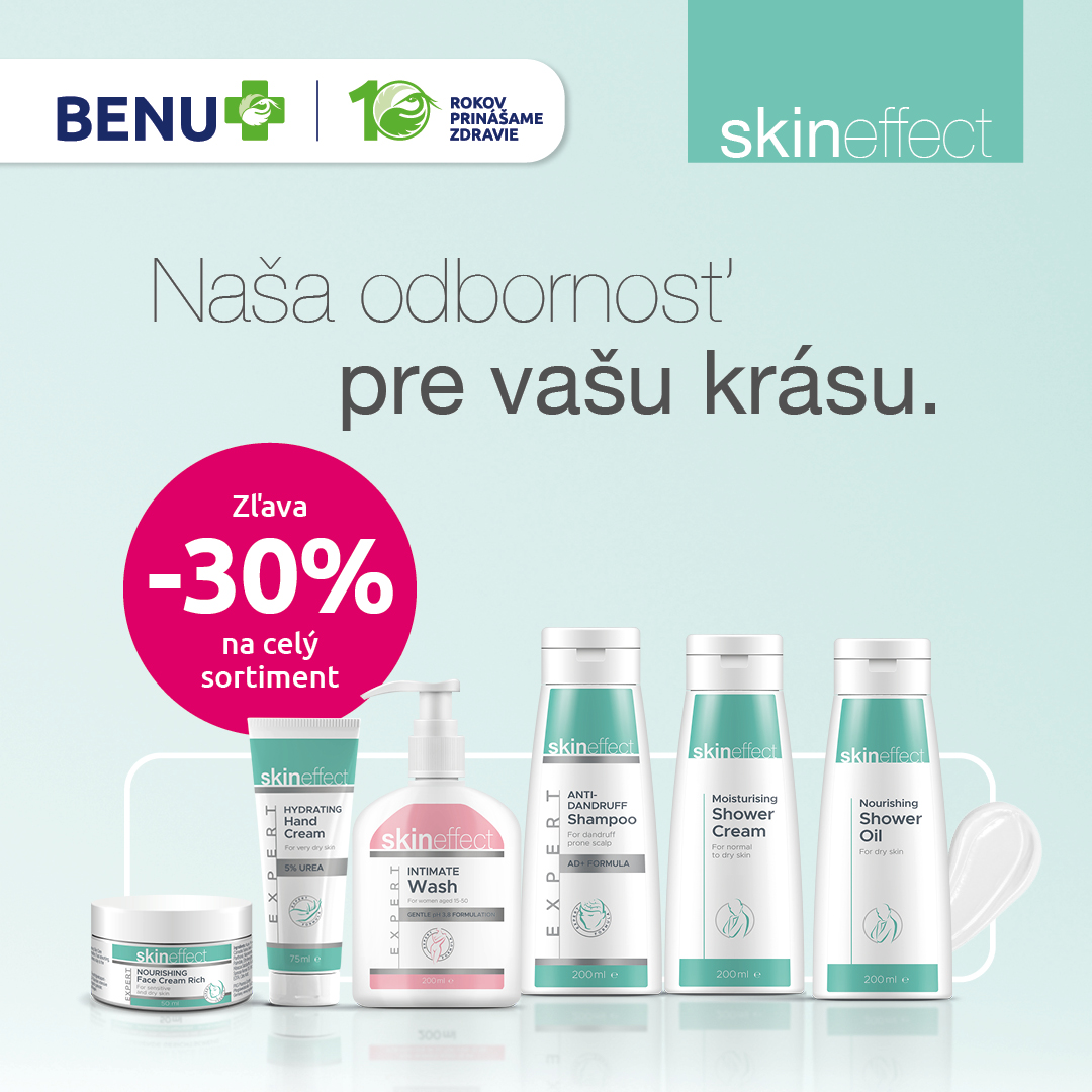 Doprajte svojej pleti účinnú starostlivosť!